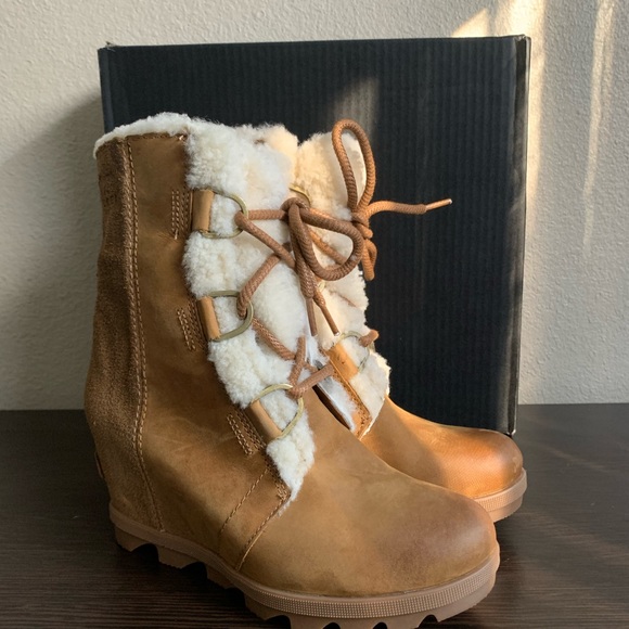 Sorel Joan of arctic wedge II shearling boots - Picture 3 of 7